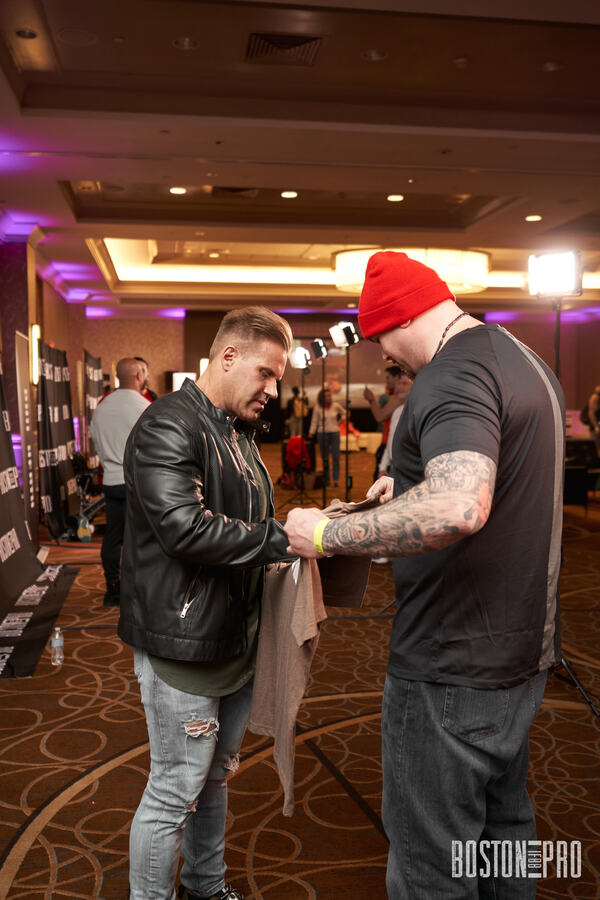 Boston Pro meet and greet photo 13