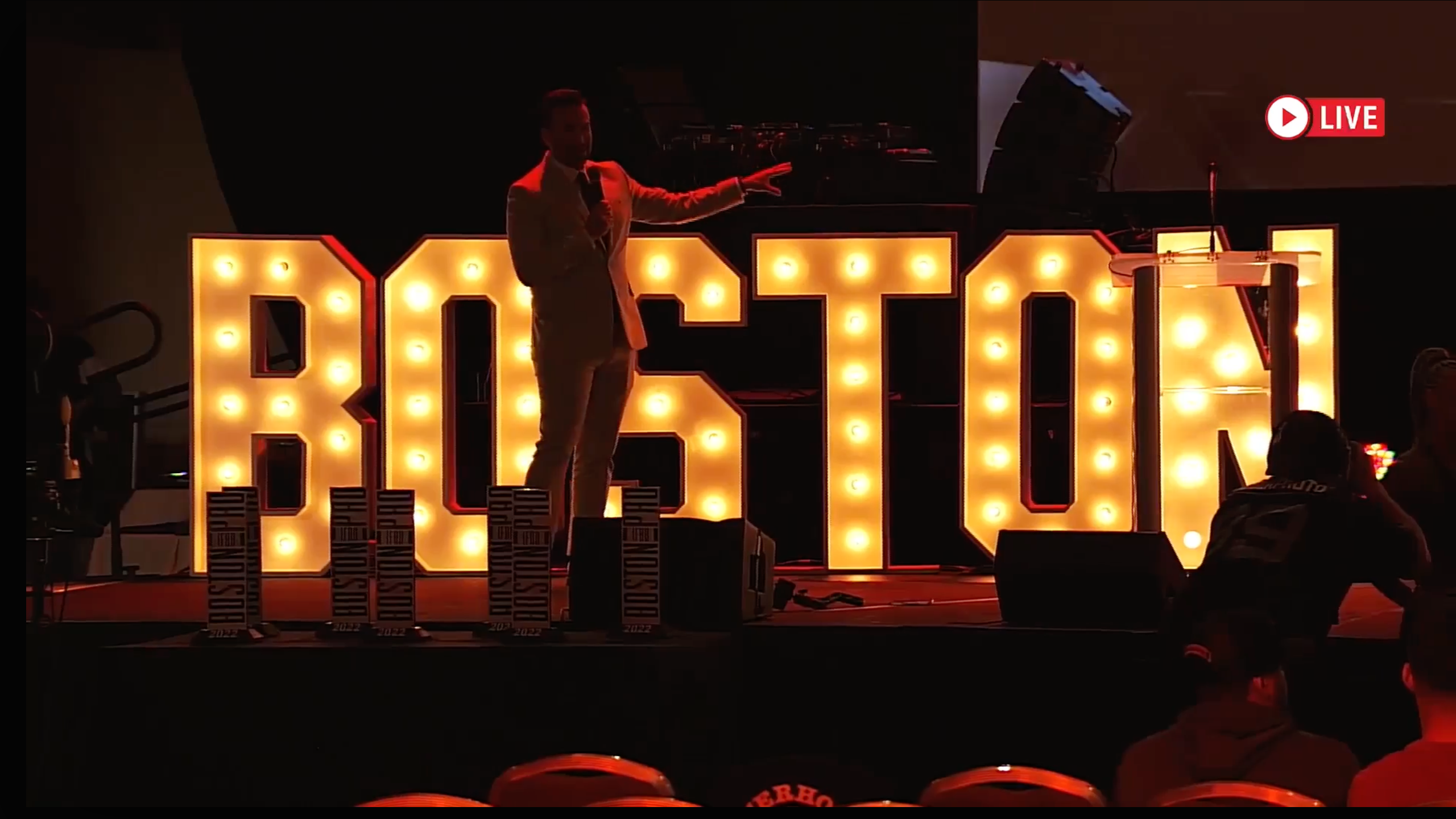 Boston Pro Finals Pre Show MARC D'AMICO Pre-Judging On Stage & Backstage 03:19:00