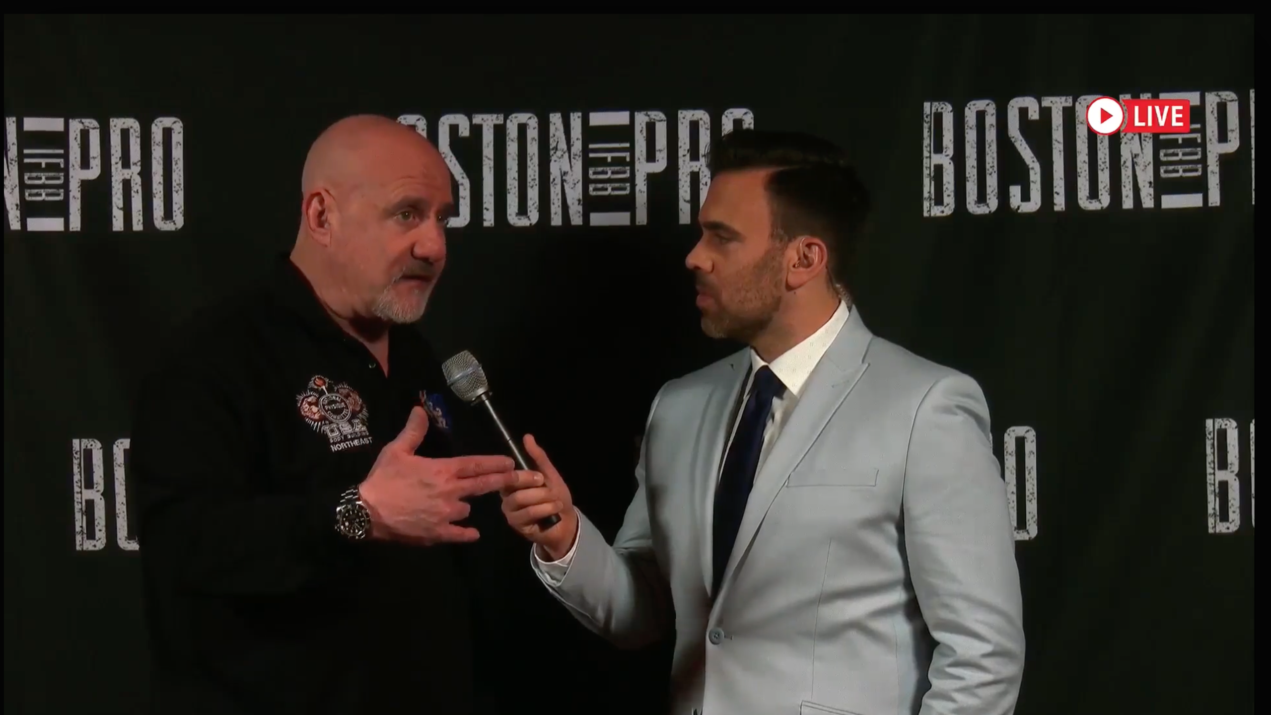Morning Pre-Judging MARC D'AMICO speaks to Steve Weinberger 00:21:02